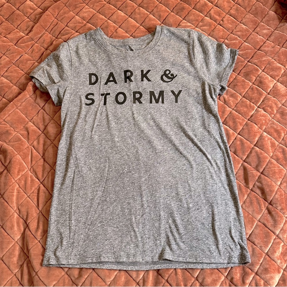 Lucky brand dark and stormy graphic tee